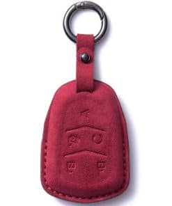 Funda de llave GLXKITVL para Cadillac, Piel de Gamuza
