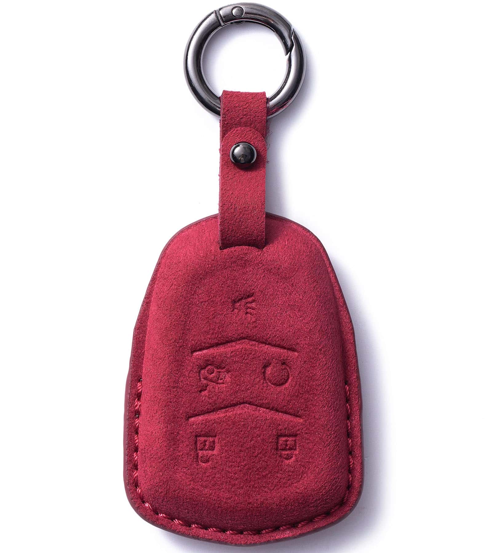Funda de llave GLXKITVL para Cadillac, Piel de Gamuza