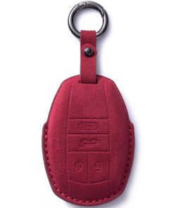 Estuche de Cuero de Gamuza para Llave de Coche GLXKITVL