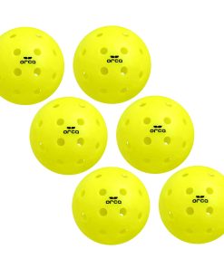 Orca Pickleballs Pi 40, Outdoor 6 Pack, Aprobado por USAPA