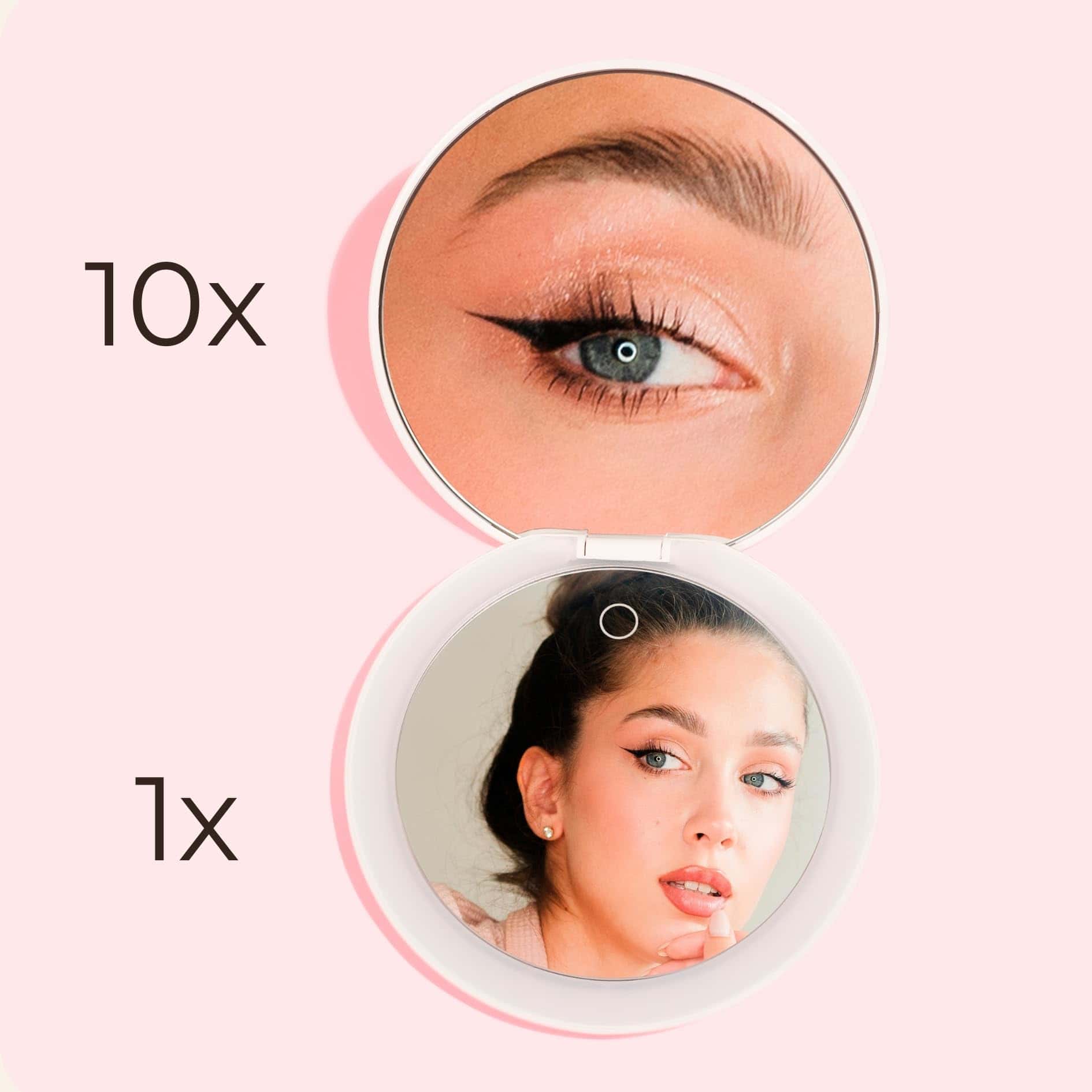 Espejo Compacto LED Ilios Lighting con Luz y Espejo de - Imagen 3