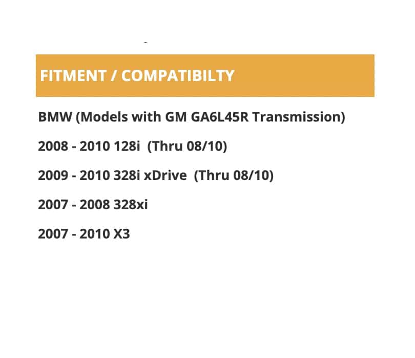 Kit de Servicio de Transmisión Automática: 6L ATF, Filtro, - Imagen 3