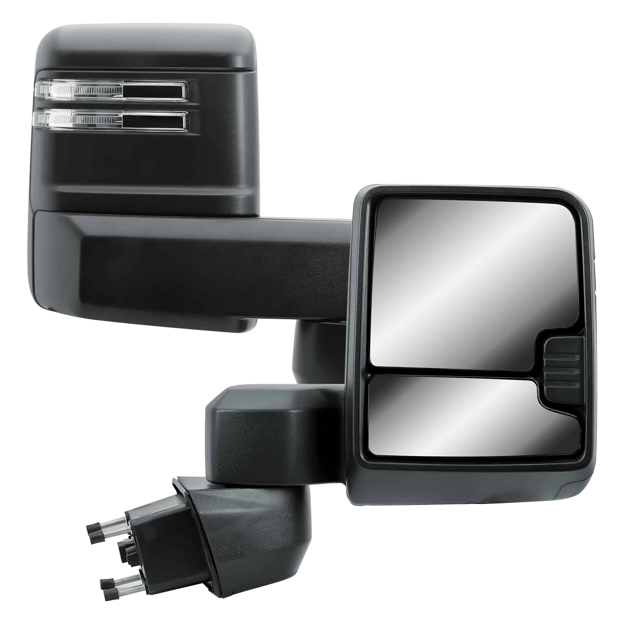 Espejo de remolque del lado del pasajero con potencia y