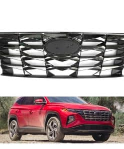 Rejilla de parachoques delantero superior compatible con