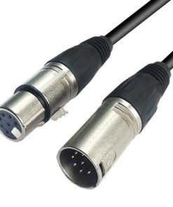 Cable de Conector XLR de 7 Pines Socoje, Cable de Micrófono
