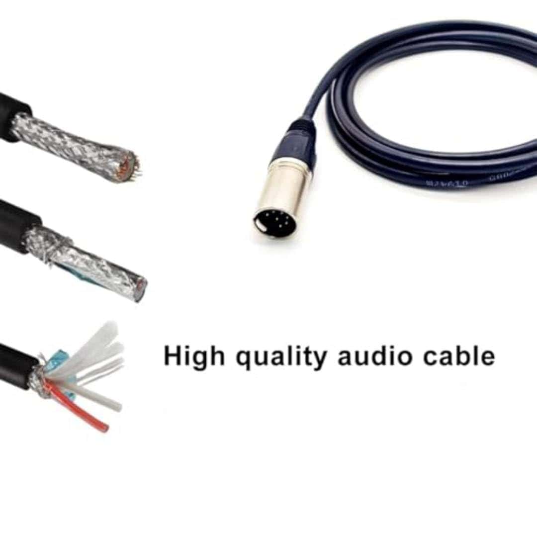 Cable de Conector XLR de 7 Pines Socoje, Cable de Micrófono - Imagen 6