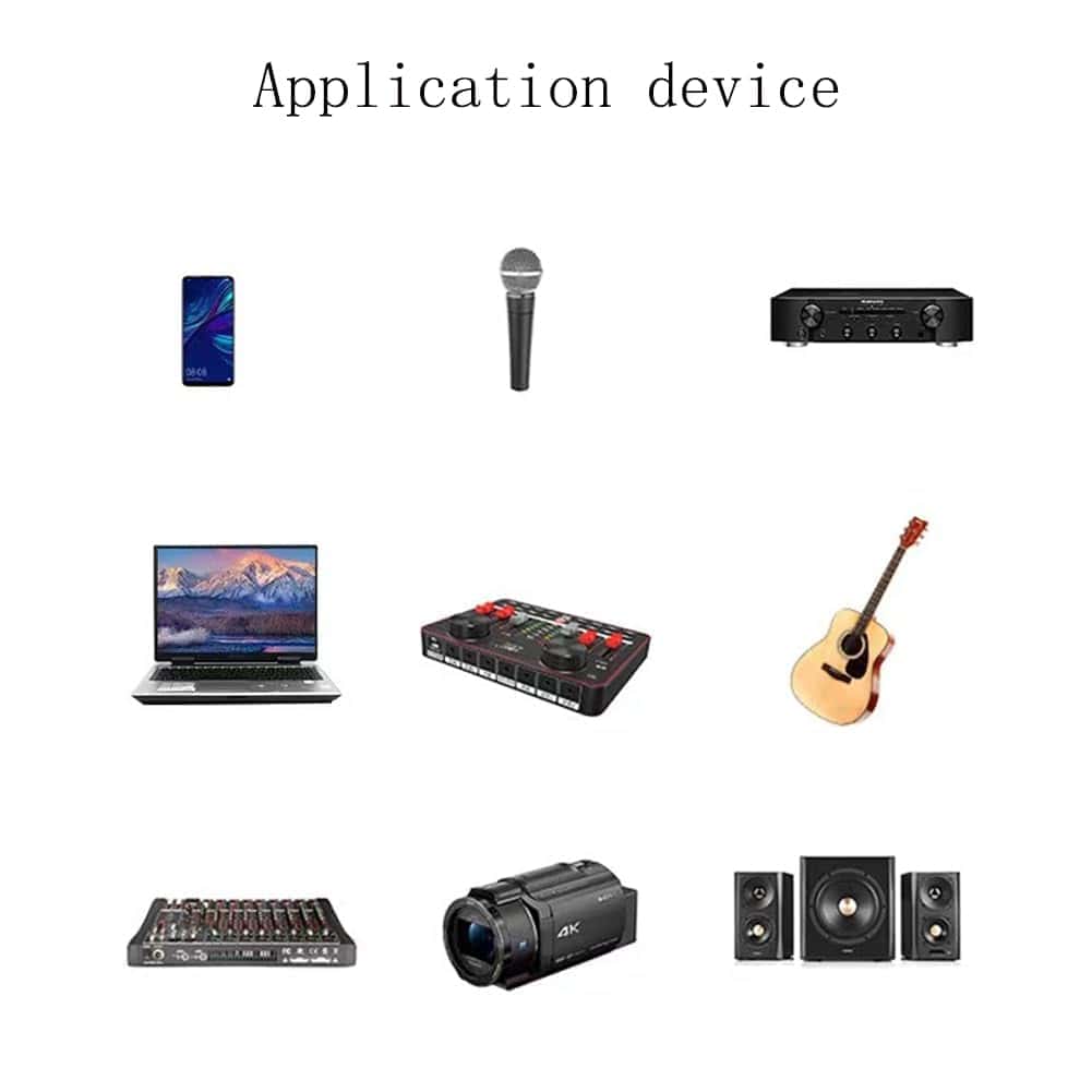 Cable de Conector XLR de 7 Pines Socoje, Cable de Micrófono - Imagen 9