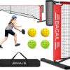 Red: BAGAIL Red Portátil Pickleball Net Set, 22 FT Tamaño