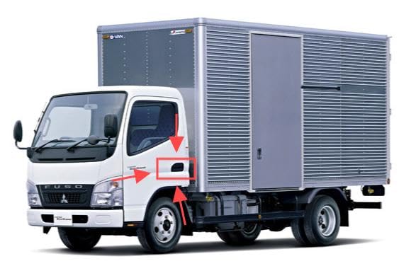 Manija Exterior de la Puerta Exterior Negra para Mitsubishi - Imagen 3