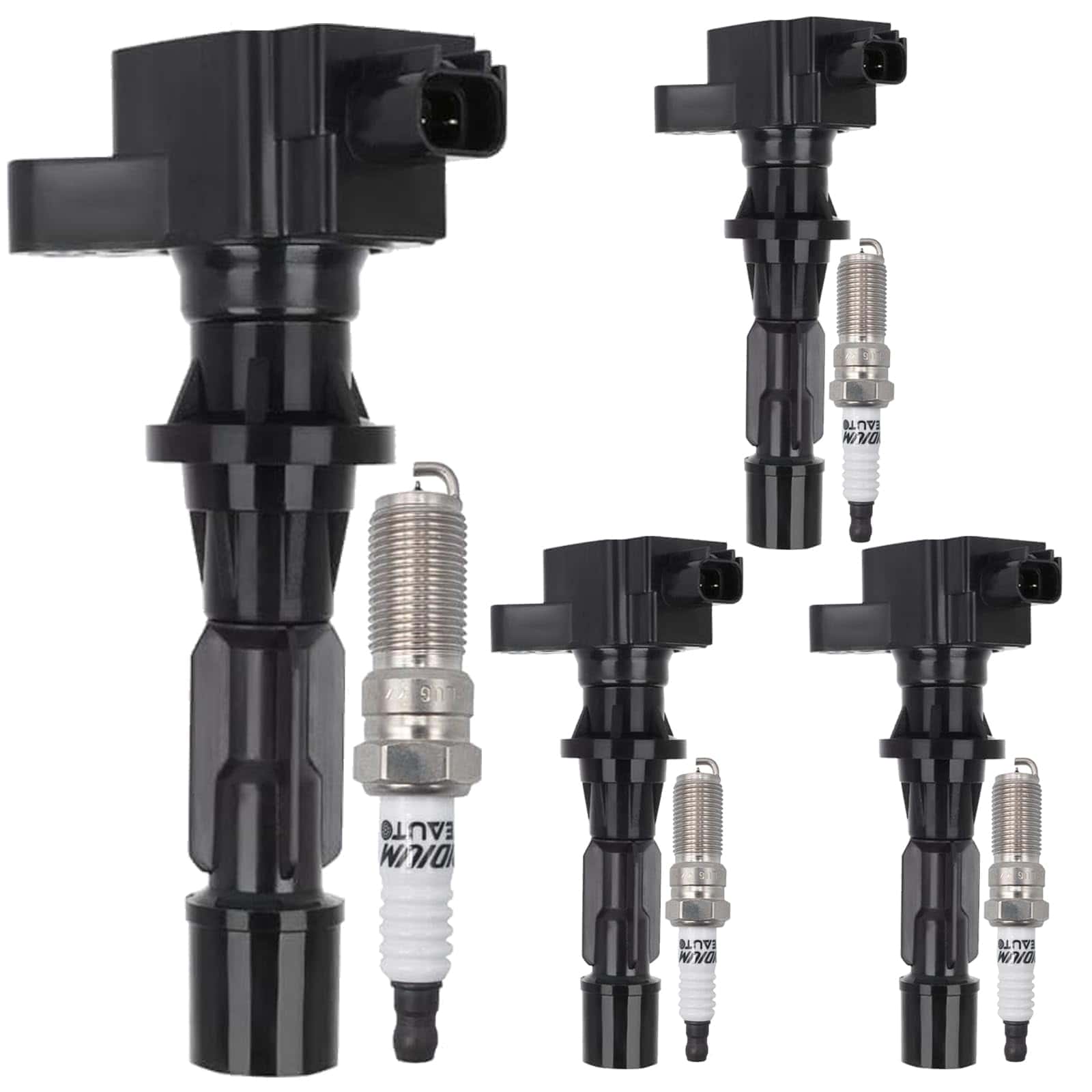 Paquete de bobina de encendido UF516 y bujías de iridio