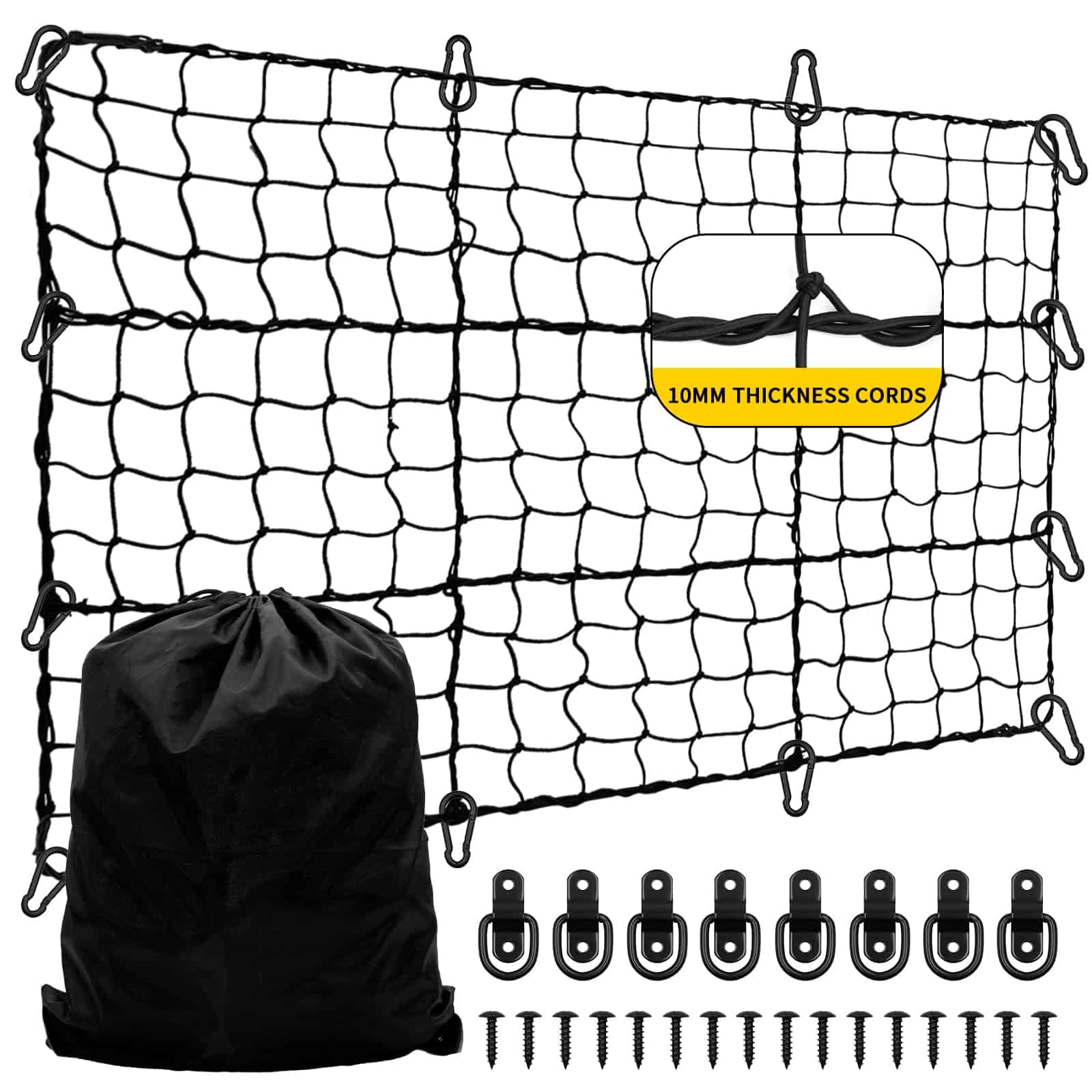 Red de Carga Altamente Elástica Zosany, Red -Negro