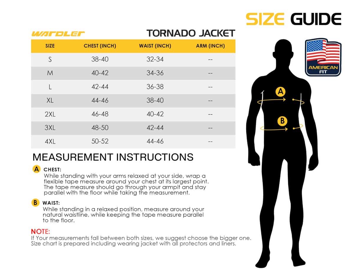 Chamarra de Moto Mesh WARDLER TORNADO para Hombre, Chamarra - Imagen 6