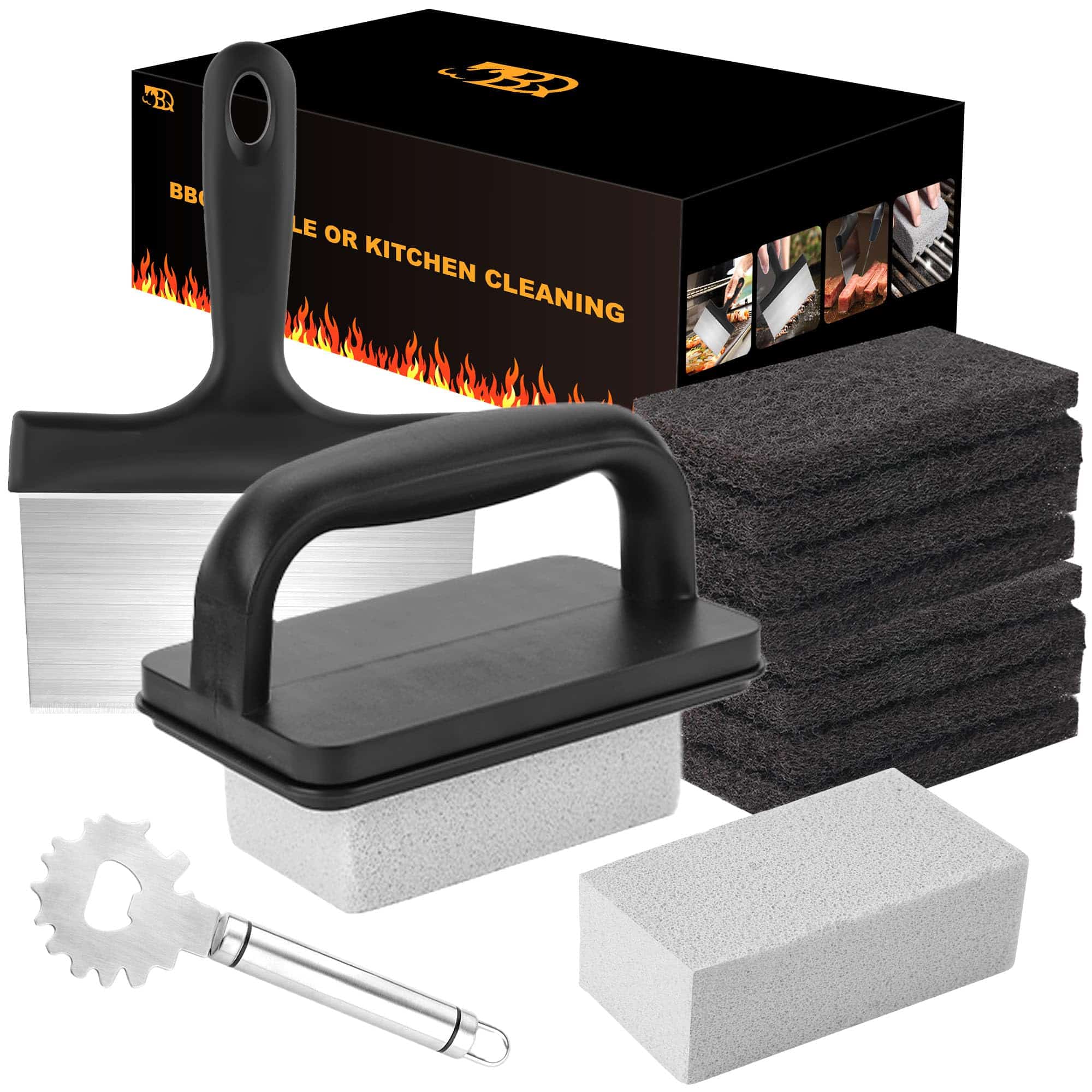 Kit de Limpieza Blackstone para Plancha, 14 Piezas Juego de