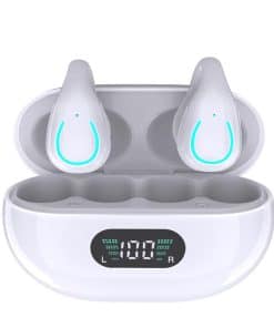 Auriculares Bluetooth XXROCSWH Open Ear 5.3, con una