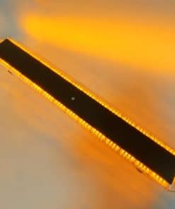 Barra de luces de emergencia ámbar de 63" 120 LED 12V-24V