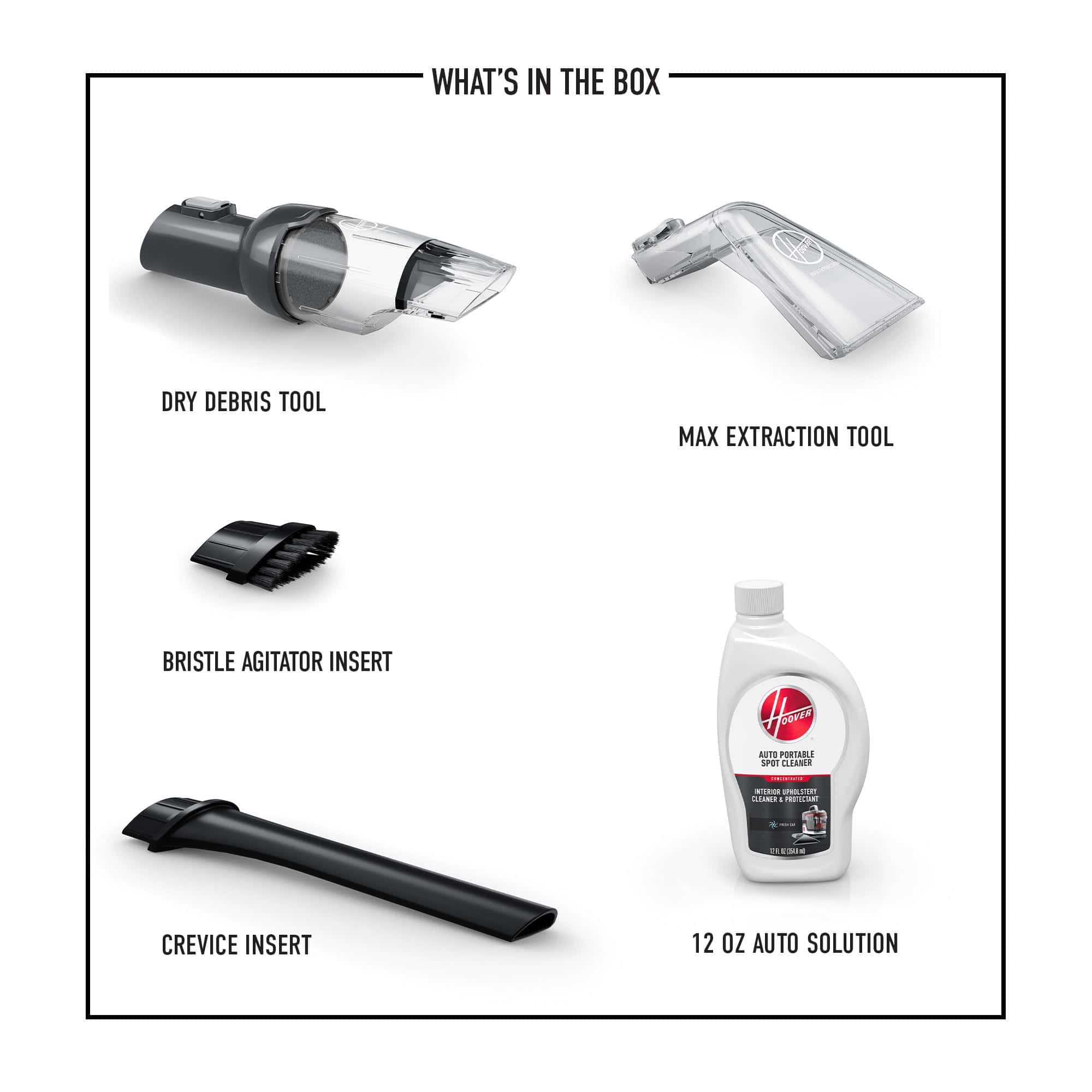 Kit de Limpieza Interior para Autos Hoover CleanSlate de 5 - Imagen 7