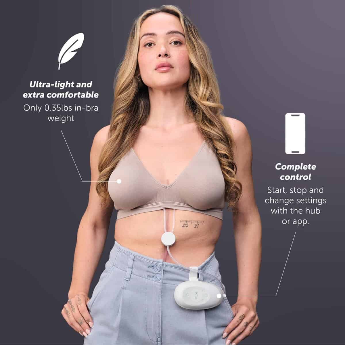 Extractor de leche eléctrico Elvie Stride 2 - Succión - Imagen 6