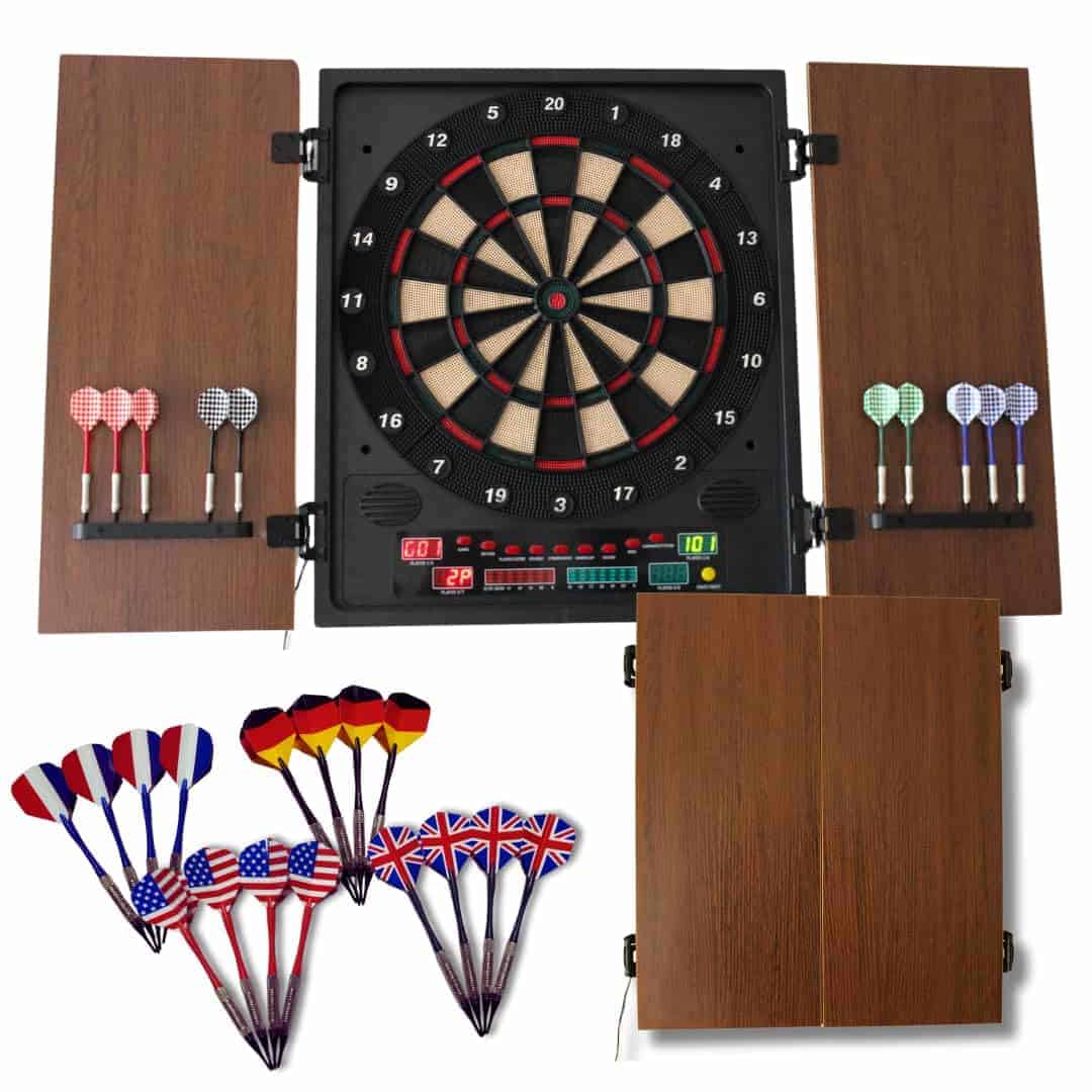 Tablero de Dardos Profesional Electrónico con Marcador