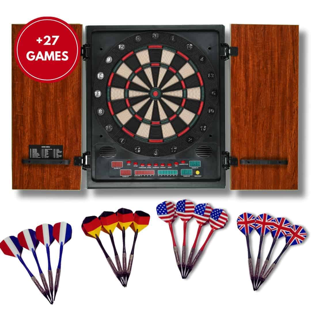Tablero de Dardos Profesional Electrónico con Marcador - Imagen 7