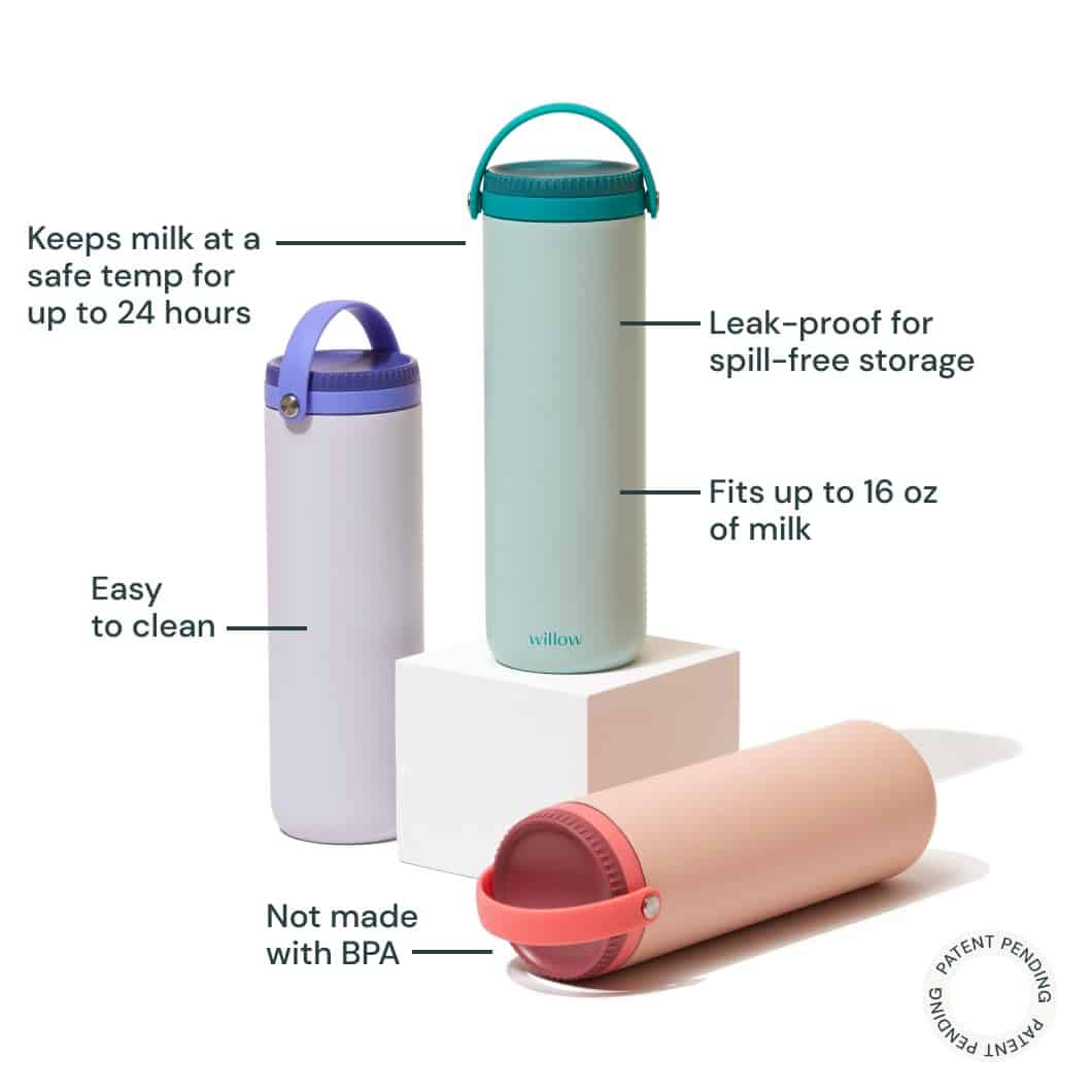 Enfriador portátil de leche materna Willow - Mantiene la - Imagen 3
