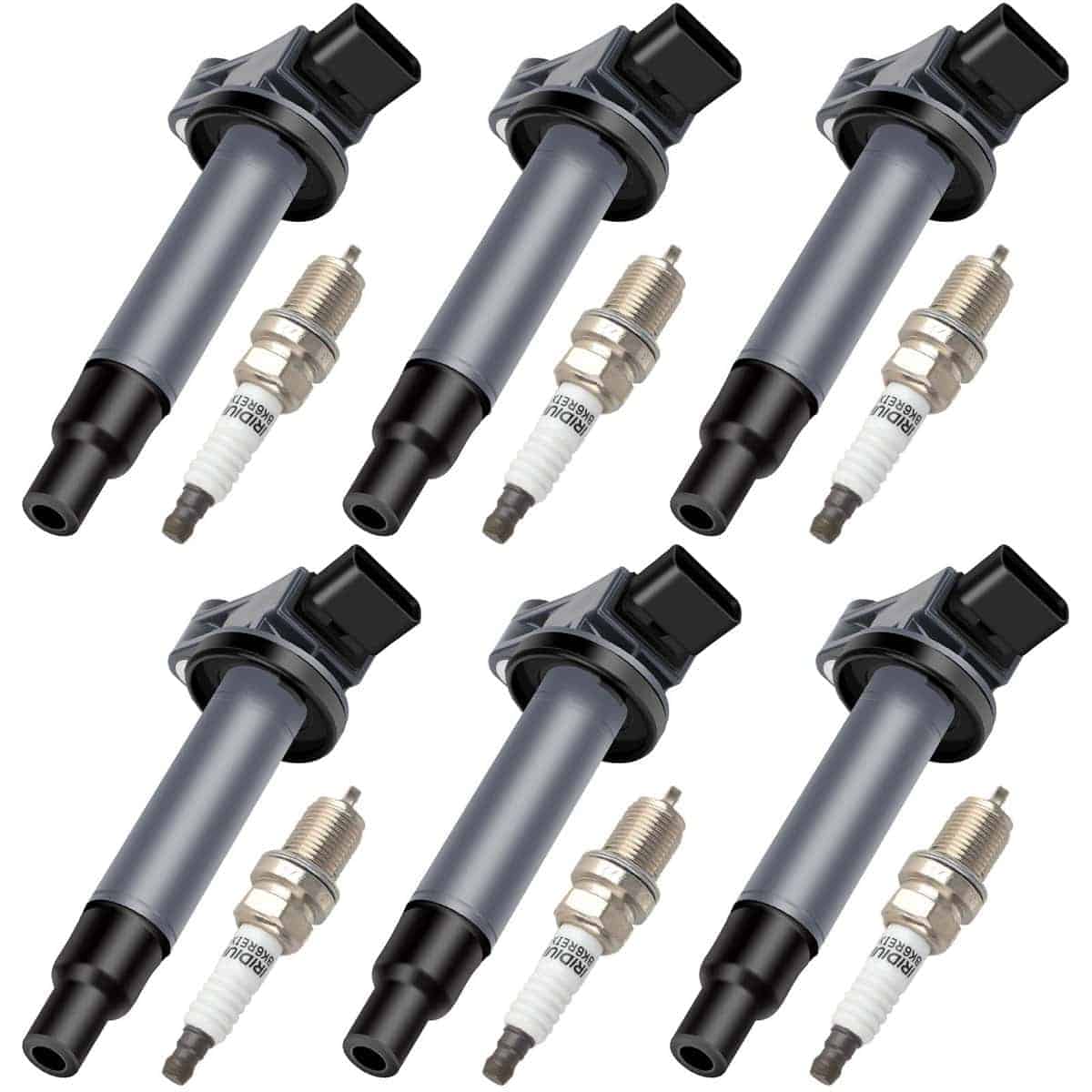 Bobina de Encendido SCITOO UF267 y Bujías de Iridio para