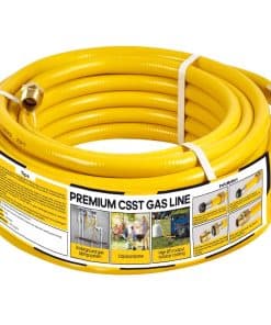 Línea de gas CSST, 70 pies 1/2" Línea de gas natural