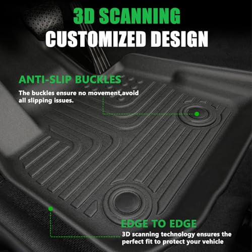 Tapetes para piso Norand para Nissan Rogue 2021 2022 2023 - Imagen 3