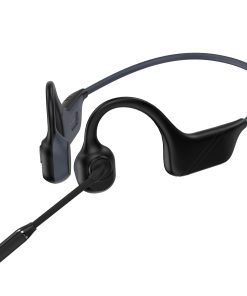 Auriculares de conducción ósea con micrófono, -Gris