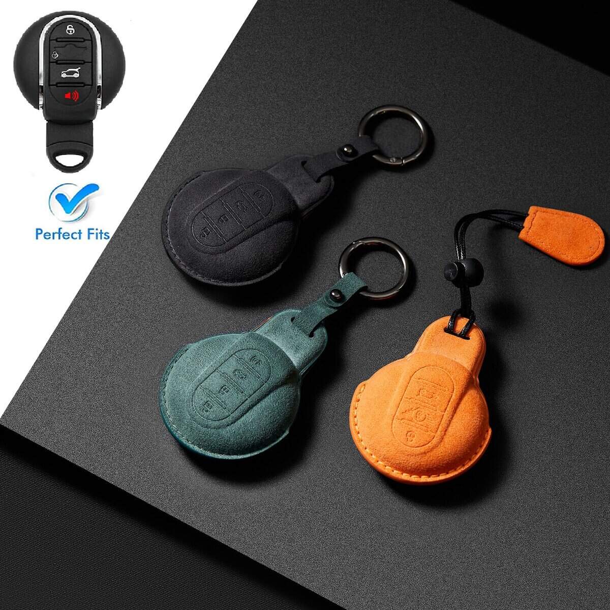 Funda de llave para coche apta para BMW Mini Cooper - Imagen 5
