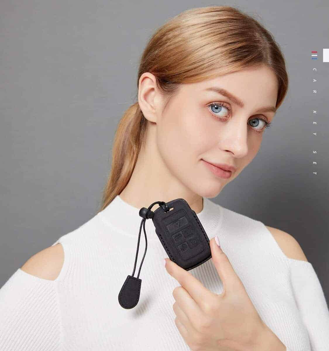 Funda de Llave para Coche CGZOWYU con Estuche de Llave y - Imagen 4