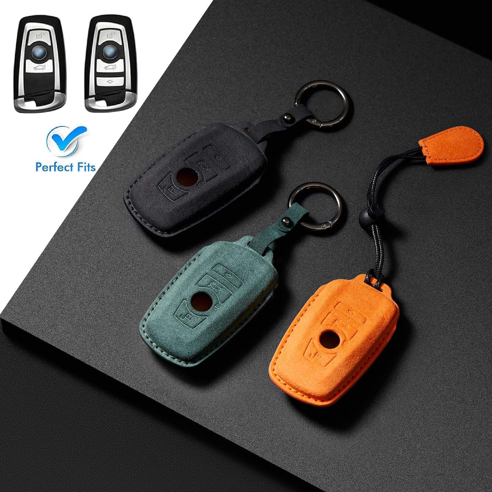 Funda de llave para BMW, Compatible con Serie 1 3 4 5 6 7 - Imagen 5