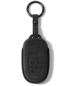 Funda de Llave CGZOWYU de Cuero de Gamuza Compatible con