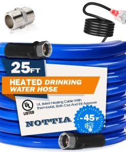 Manguera de Agua Calentada de 25FT para RV Azul Manguera de
