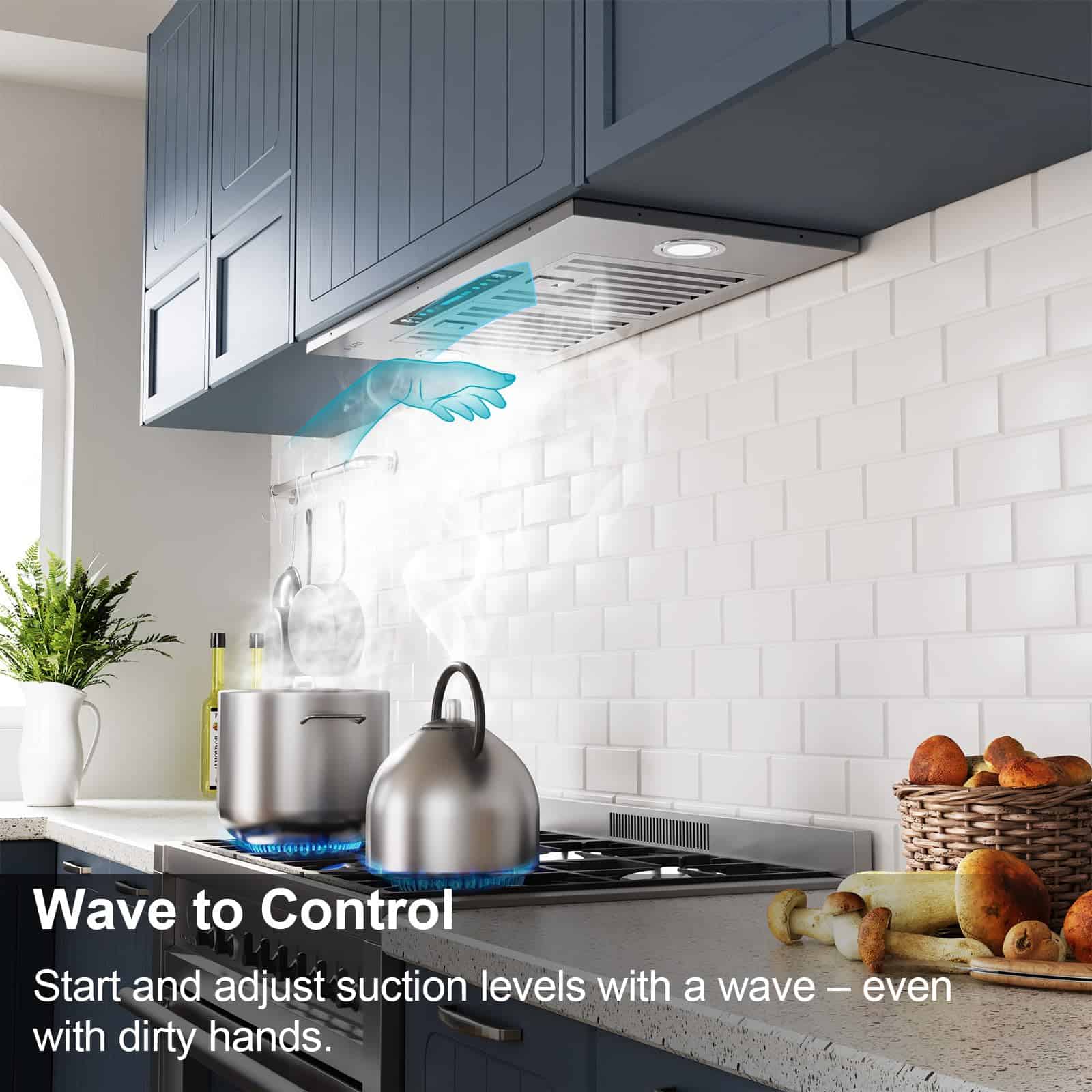 Campana Extractora de 70.49 cm IKTCH, 900 CFM - Imagen 4