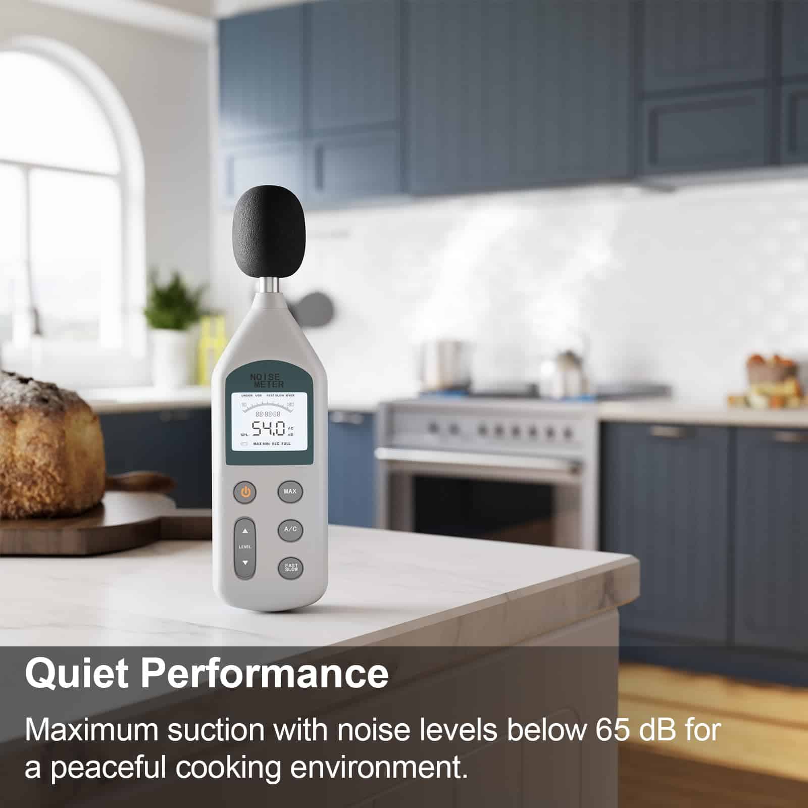 Campana Extractora de 70.49 cm IKTCH, 900 CFM - Imagen 5