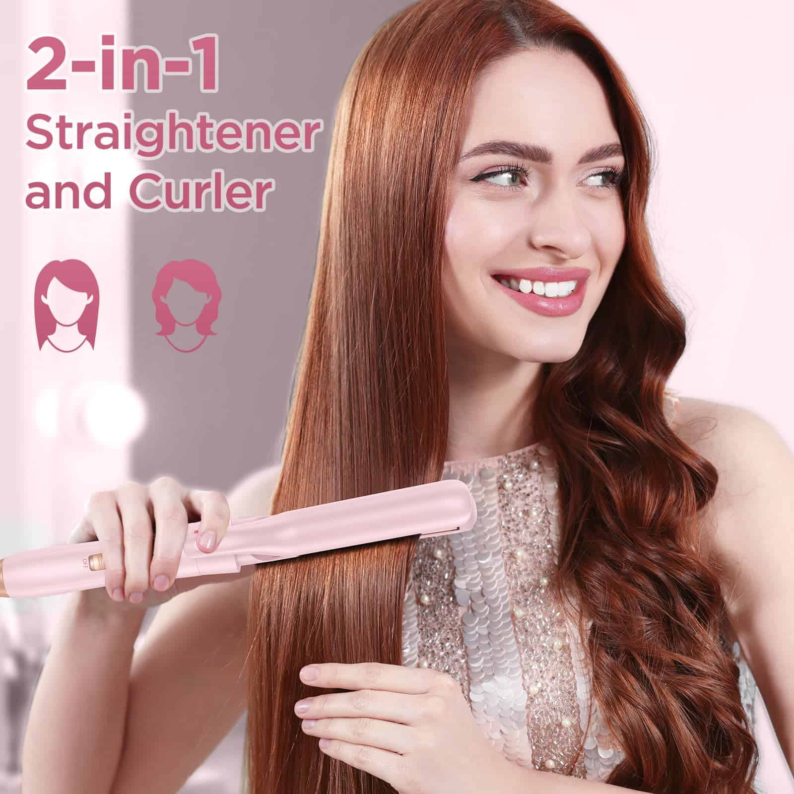 Rizador 5 en 1 con Plancha de Pelo - Set de Rizador con 3 - Imagen 6