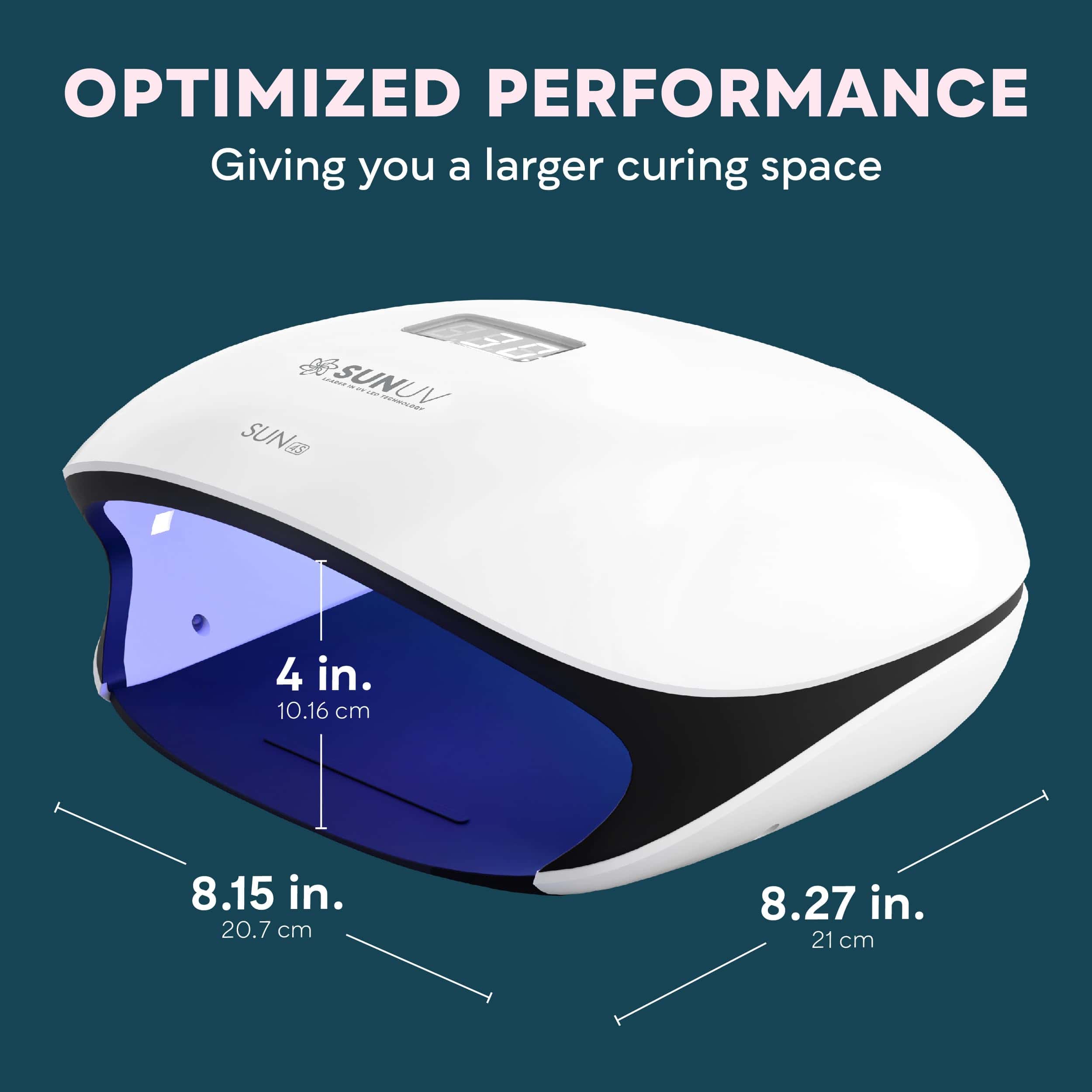 Lámpara de uñas LED UV SUNUV 48W, Luz UV para esmalte de - Imagen 5