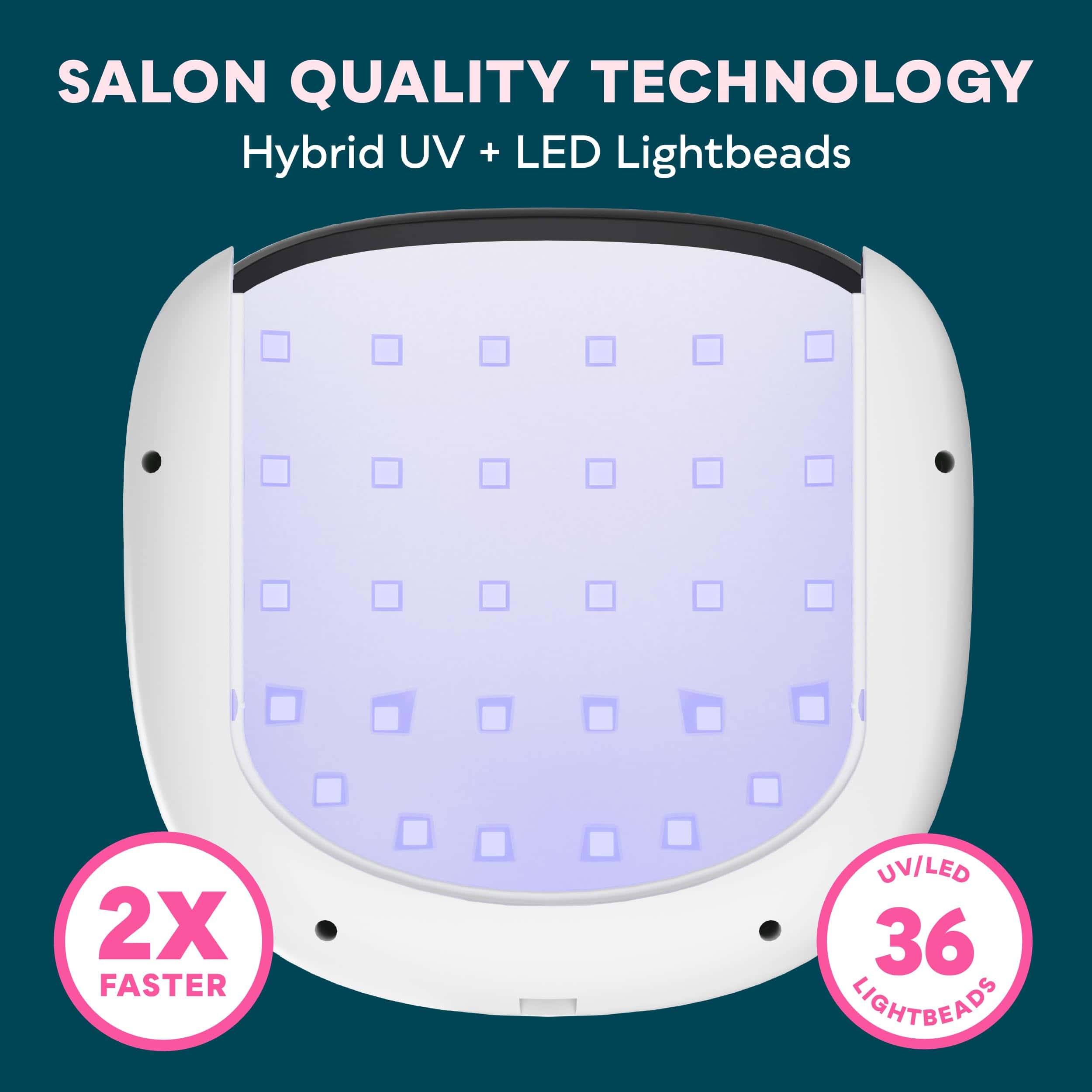 Lámpara de uñas LED UV SUNUV 48W, Luz UV para esmalte de - Imagen 3