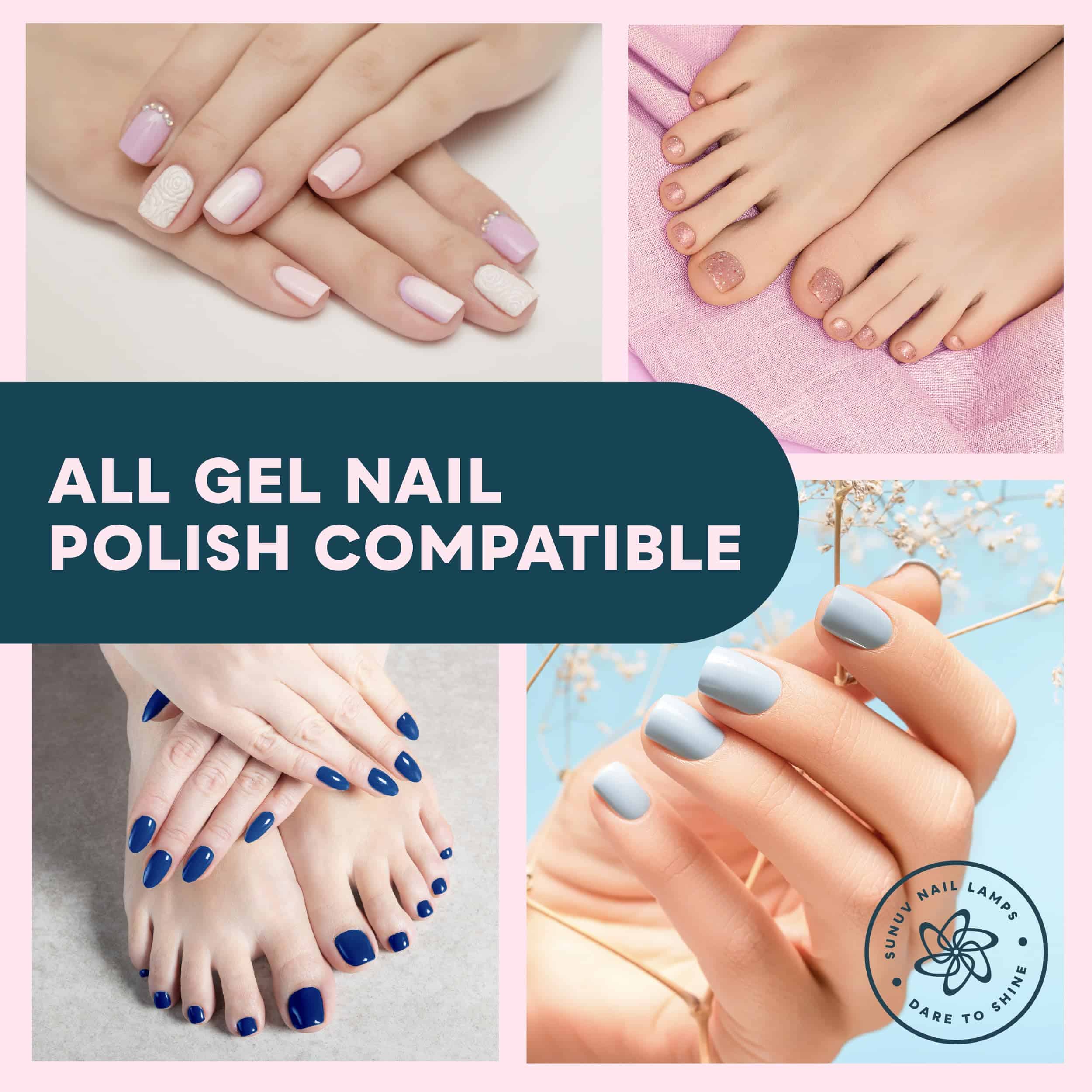 Lámpara de uñas LED UV SUNUV 48W, Luz UV para esmalte de - Imagen 9