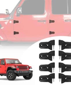 Kit de bisagras de puerta ZQULOYO para Jeep Wrangler JL JT
