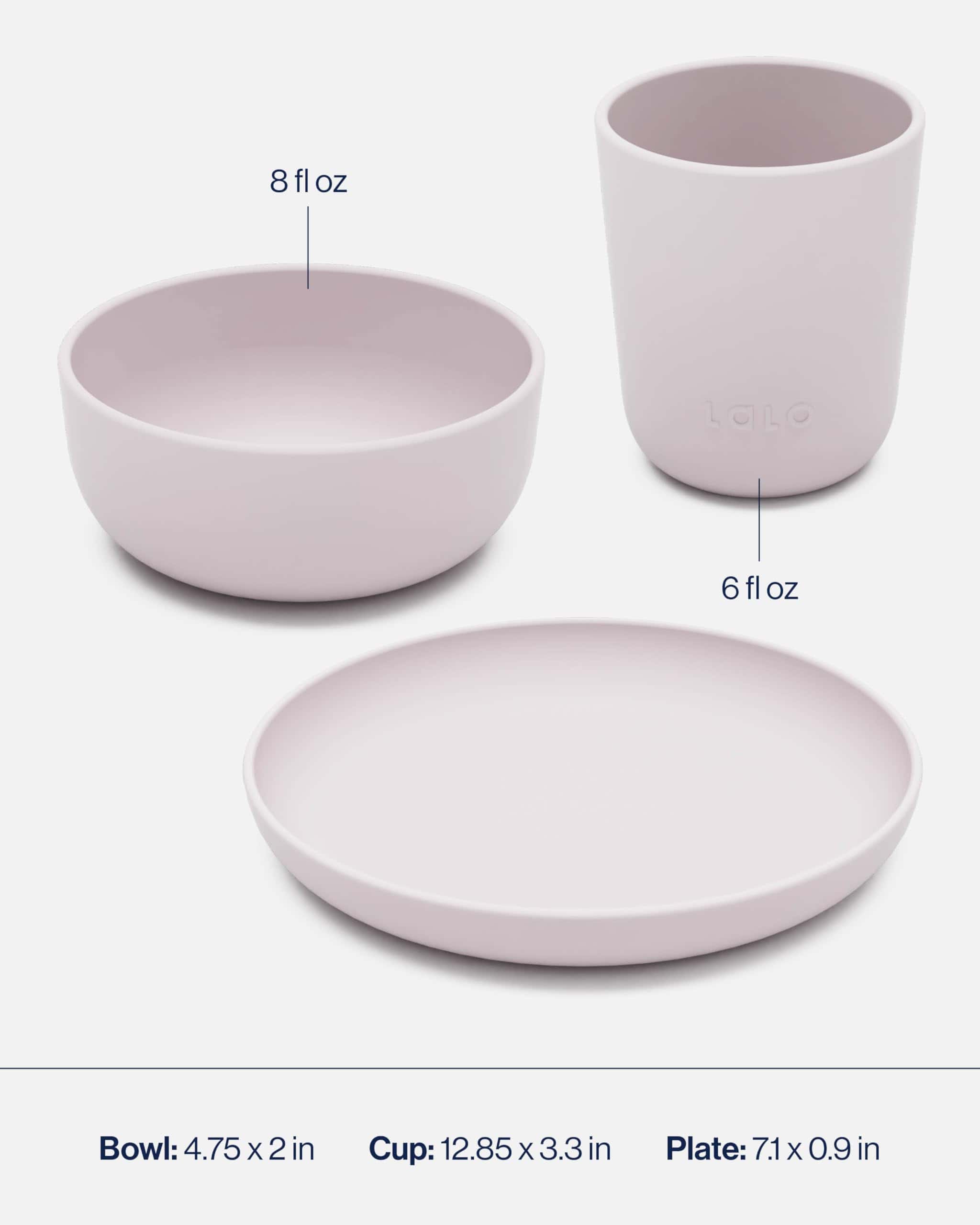 Set Completo de Vajilla para Niños Lalo Big Bites - Aptos - Imagen 5