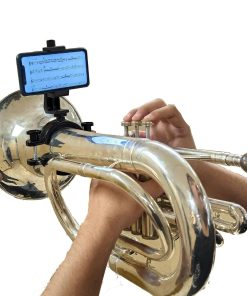 Gripophone Low Brass XL Phone Lyre 2”-4” para Barítono