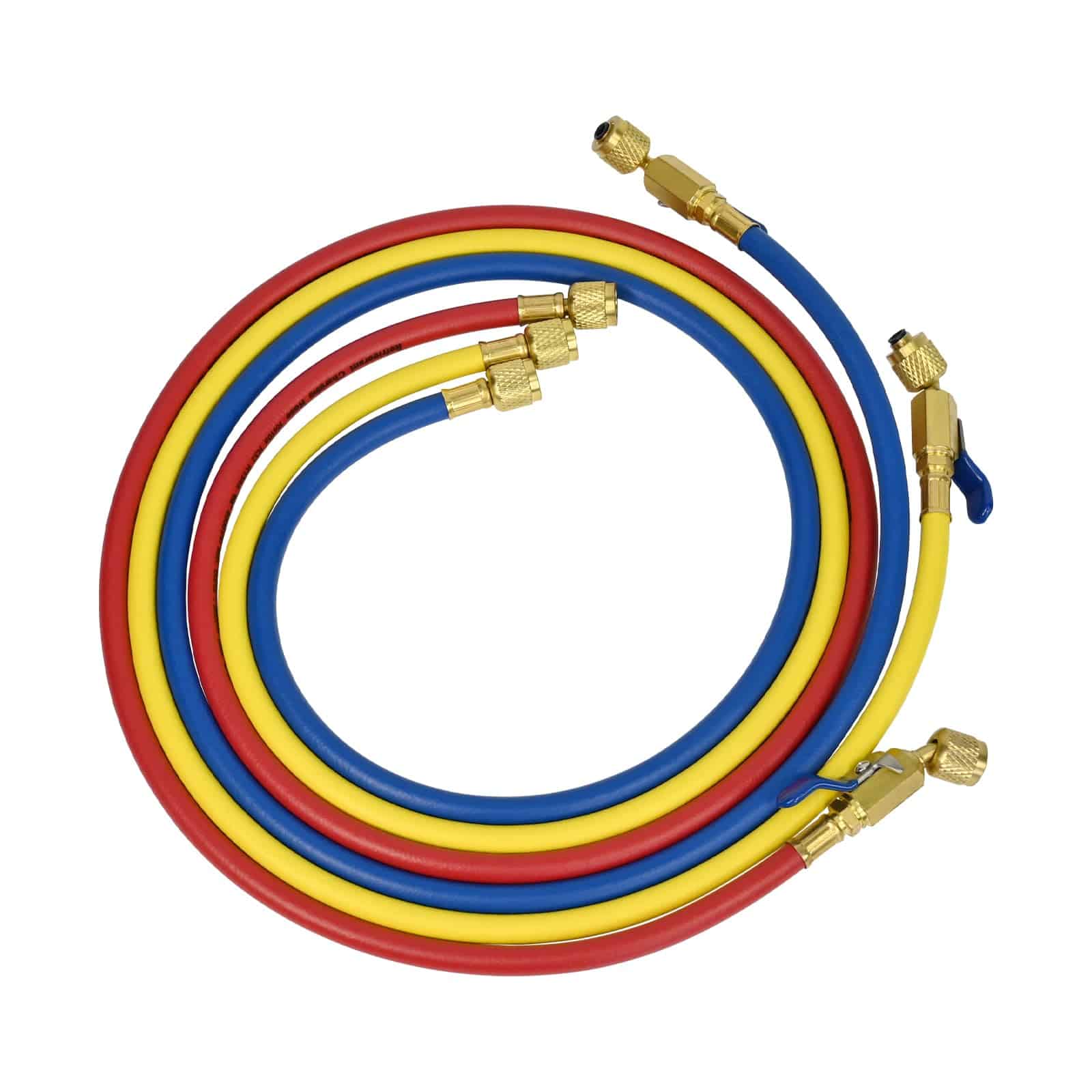 Set de 3 mangueras de carga de refrigerante para HVAC Plus - Imagen 8