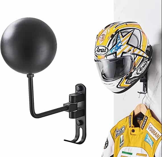 Soporte de casco de motocicleta, 3 paquetes de estante - Imagen 3