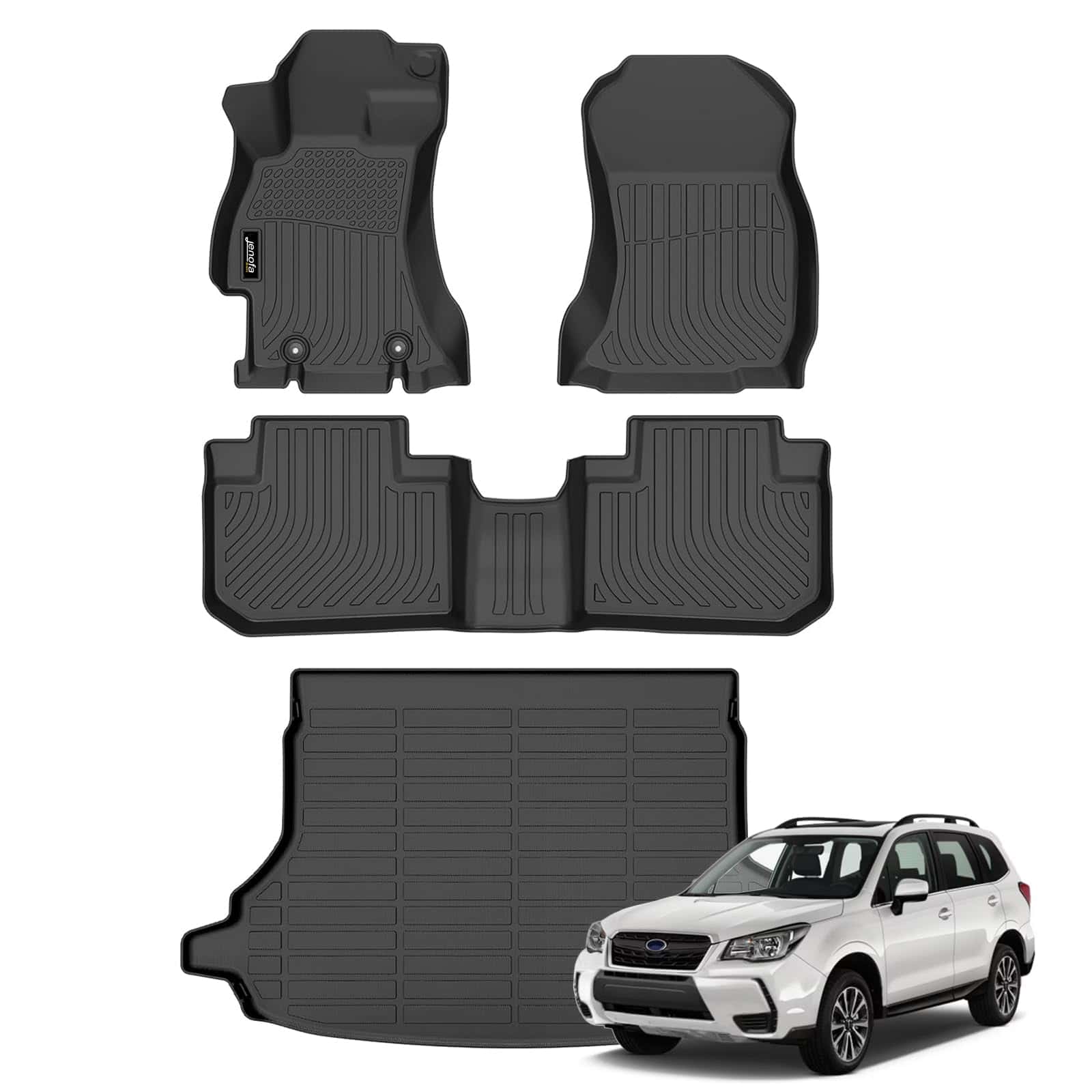 Tapetes de Piso y Protector de Carga Jenofa para Subaru