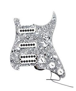 Pickguard Prewired Loaded de Pastillas para Guitarra