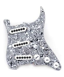 Pickguard de Guitarra Eléctrica Cargado Con Pastillas 3 Ply