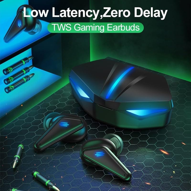 Auriculares inalámbricos para juegos Bluetooth K55, - Imagen 5