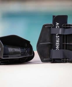 Aletas de resistencia acuática Aquastrength -Negro