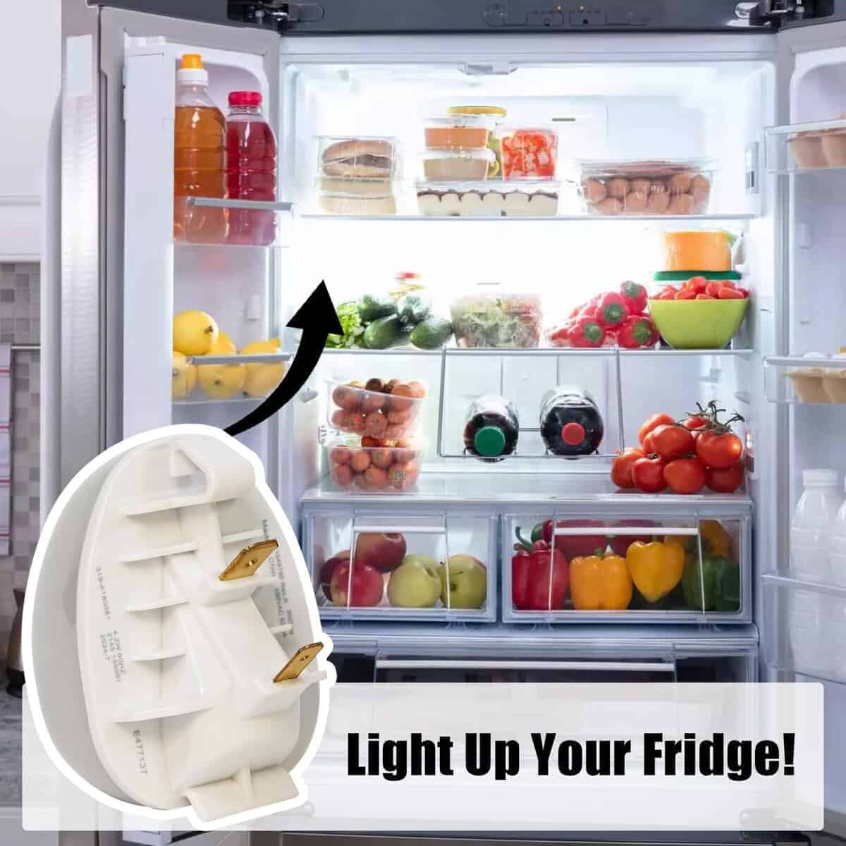 Reemplazo de Luz de Refrigerador Greatshow 2-Pack W11468934 - Imagen 6